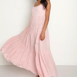L*Space Blush Pink Maxi Dress